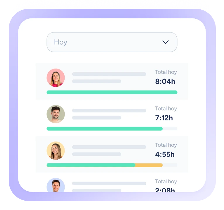 Gestión de horarios